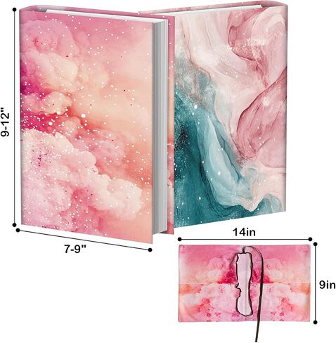 ANSEAL 6 Packs Starry Sky Pattern Pattern Cover Cover Cover for Paperbacks Gardcovers Coffcebooks حتى 9 "× 12" ، واقي الكتب القابلة لإعادة الاستخدام القابلة لإعادة الاستخدام مع 2 تسميات in Kuwait