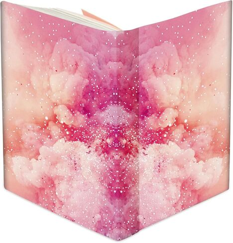 ANSEAL 6 Packs Starry Sky Pattern Pattern Cover Cover Cover for Paperbacks Gardcovers Coffcebooks حتى 9 "× 12" ، واقي الكتب القابلة لإعادة الاستخدام القابلة لإعادة الاستخدام مع 2 تسميات in Kuwait