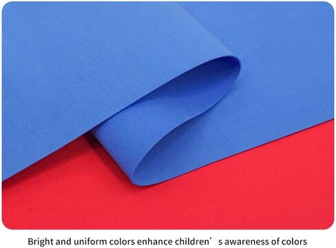 60 Pack EVA Foam Sheets, 12 x 8 Inch, 1mm Thick, Assorted 15 Colors Crafting Sponge Foam Paper for School Scrapbooking and DIY Craft Projects in Kuwait