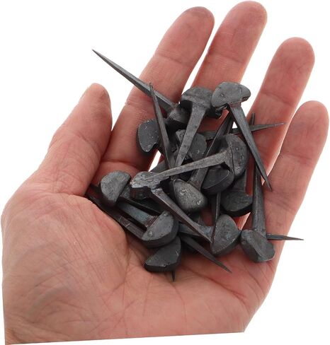 50pcs Iron Horseshoe Nails for Sports Hoof Care Tools for Training and Competition Enhanced Stability and Health for Your Horse Hooves in Saudi Arabia