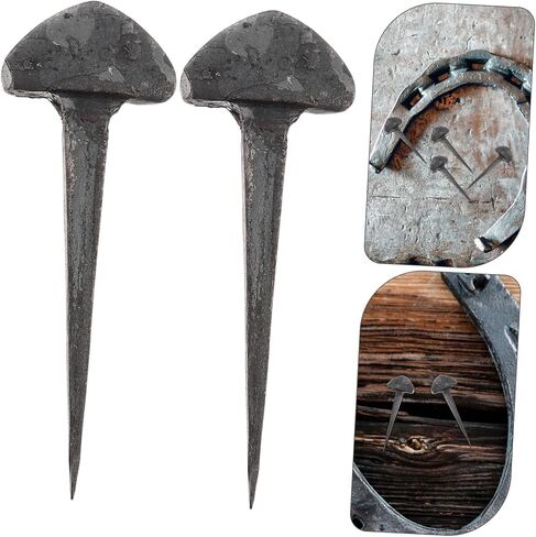 50pcs Iron Horseshoe Nails for Sports Hoof Care Tools for Training and Competition Enhanced Stability and Health for Your Horse Hooves in Saudi Arabia