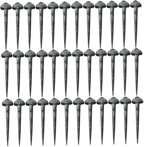 Ganazono 50pcs Horseshoe Nails Professional Horse Grooming Tool Iron Hoof Nails Barn Asced in Kuwait