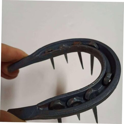 Ganazono 50pcs Horseshoe Nails Professional Horse Grooming Tool Iron Hoof Nails Barn Asced in Kuwait