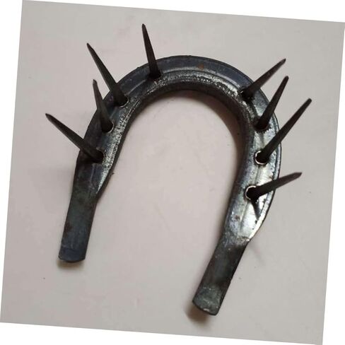 Ganazono 50pcs Horseshoe Nails Professional Horse Grooming Tool Iron Hoof Nails Barn Asced in Kuwait