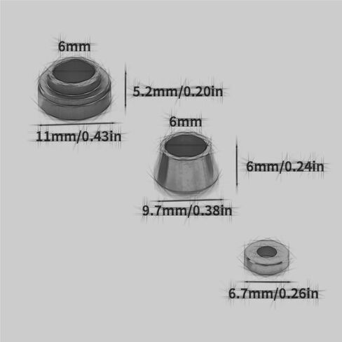 قطع غيار RC لـ Tamiya لـ TT02 لـ TT-02 1/10 توجيه معدني شفة حافة جلبة من مجموعة أجزاء ترقية سيارة RC (الأزرق) in Saudi Arabia
