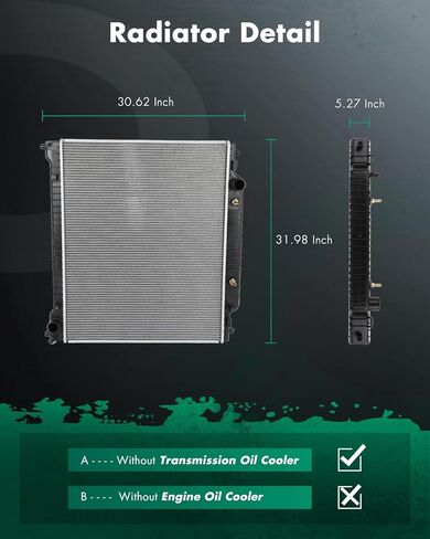 SCITOO 2977 Radiator Replacement Fit 2004-2014 for Ford for E-150 5.4L 2005-2014 for Ford for E-250 5.4L 2005 for Ford for E-350 Club Wagon 5.4L 6.8L 2004-2014 for Ford for E-350 Super Duty 5.4L 6.8L in Saudi Arabia