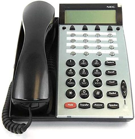 NEC DTP-16D-1 (BK) 16-Button LCD Speakerphone (590041) (Renewed) in Saudi Arabia