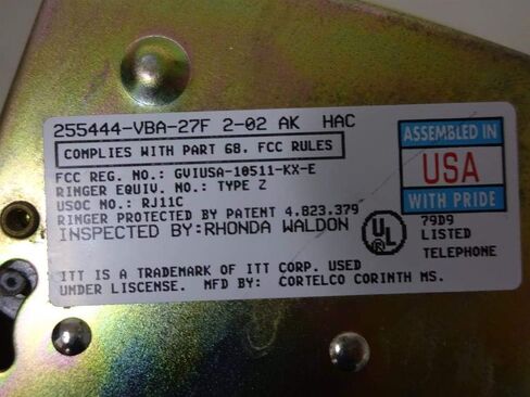 255444-VBA-27F Phone in Saudi Arabia