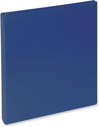 Universal Slant D-Ring View Binder, 3 Rings, 1" Capacity, 11 x 8.5, Navy Blue in Kuwait