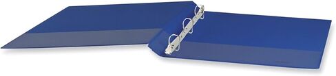 Universal Slant D-Ring View Binder, 3 Rings, 1" Capacity, 11 x 8.5, Navy Blue in Kuwait