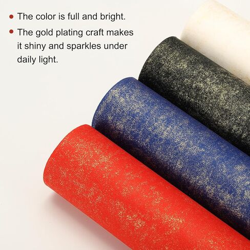 PATIKIL Chinese Xuan Paper Roll 65Ft x 13.4 Inch Half Raw Ripe Chinese Calligraphy Practice Paper Chunlian Duilian Couplets, Blue in Saudi Arabia