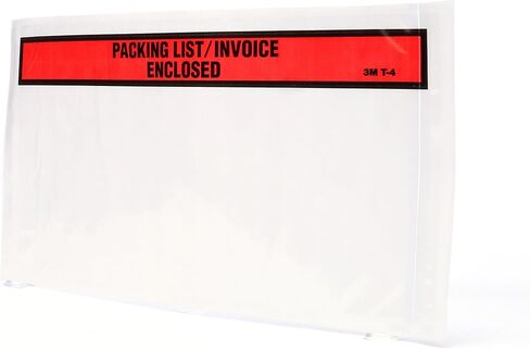 3M Top Print Packing List Envelope PLE-T4 ، 5-1/2 in x 10 in ، 1000 لكل حالة in Saudi Arabia