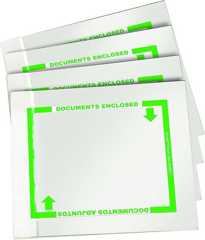 3M Top Print Packing List Envelope PLE-T4 ، 5-1/2 in x 10 in ، 1000 لكل حالة in Saudi Arabia