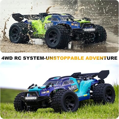 1:18 مقياس 4WD سيارة RC عالية السرعة ، شاحنة التحكم عن بُعد على الطرق الوعرة 25 ميلاً in Kuwait
