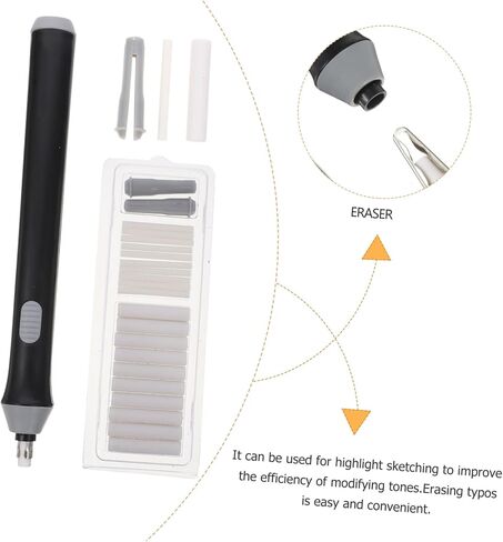 Gatuida Electric Electric Eraser Auto Eraser for Sketch Battery Battery Typo Typo Tool for Vrents Turners and Professionals in School and Office Use in Saudi Arabia