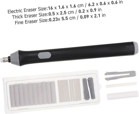 Professional Auto Rotate Electric Eraser for Artists and Students for Precise Sketch Modification Battery Portable Drawing Tool for Art and School Supplies in Saudi Arabia