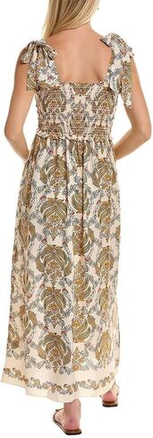 Max Studio Women's Tie Strap Smocked Bodice Maxi Dress in Saudi Arabia