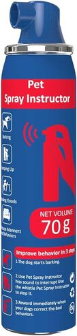 Corrector Spray Dog Trainer, 70ml 1 Pack Corrector Spray for Dogs to Stops Barking, Jumping Up Attacks & Unwanted Dog Behaviour Humane Effective Blue in Kuwait