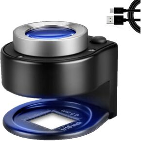 مكبّر 30x عملة معدنية ، مكبّر USB القابل لإعادة الشحن مع 6 مصابيح ، أداة للمجوهرات المعدنية المحمولة للعملات المعدنية والمجوهرات والطوابع وفحص العملة in Kuwait