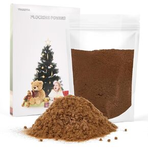 100g Flocking Powder, Velvet Fibers for Christmas Tree Crafts/Taba Squishy/Nails Art/Doll Decorations/DIY Scenery (White) in Saudi Arabia