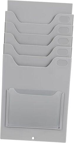 Wall Mounted Timecard Holder Attendance Card Organizer for Efficient Warehouse Supplies Lightweight and Space Saving Design for Use Easy Identification and Organization in Saudi Arabia