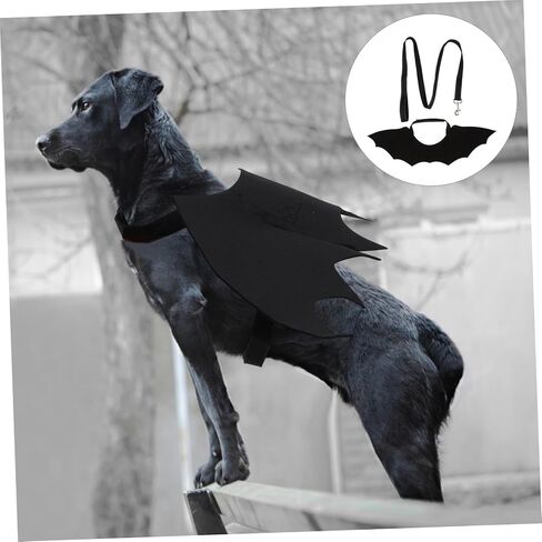 Toyvian Pet Leash مع Design Cat and Dog Harness Vest لجميع القديسين حزامًا فريدًا من الصدر لأزياء الحيوانات الأليفة اللطيفة للحفلات والاحتفالات in Saudi Arabia