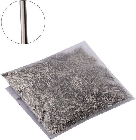 Kodrily Polishing Pin, Tiny Polishing Media Pins, Stainless Steel Jewelry Polishers Finishing Pin, 100g Finishing Pins Accessory for Jewelry Making (0.5mm) in Saudi Arabia