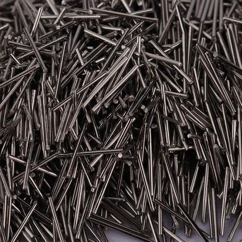 Kodrily Polishing Pin, Tiny Polishing Media Pins, Stainless Steel Jewelry Polishers Finishing Pin, 100g Finishing Pins Accessory for Jewelry Making (0.5mm) in Saudi Arabia