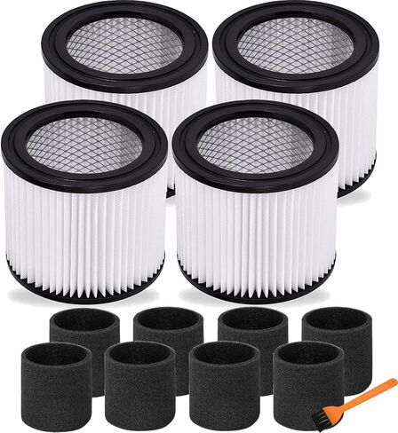 HEPA Vacuum Cleaner Replacement Filter Compatible with Shop-Vac 90398, 903-98, 9039800, 903-98-00 Hangup Wet/Dry Vacuum Cleaner Spares Cartridge Filter (Pack of 2+4) in Kuwait