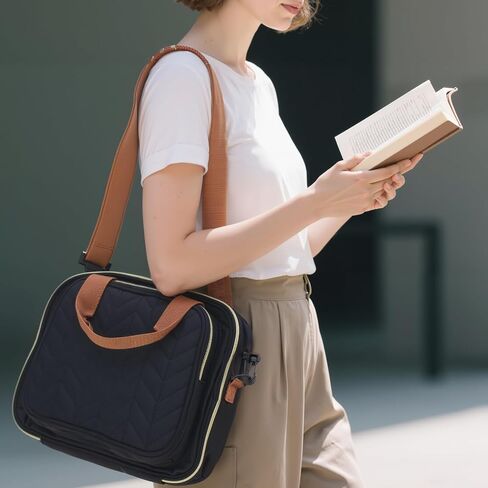 Eternatastic Bible Cover Case for Women, Large Bible Bag with Shoulder Strap,Bible Study Ideal Christian Gifts for Women,Coffee in Kuwait