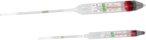 1 Set Professional Aquarium Salinity Hydrometer Thermometer for Sea Water Testing Lightweight Easy to Use for Aquariums Swimming Pools and Environments in Saudi Arabia