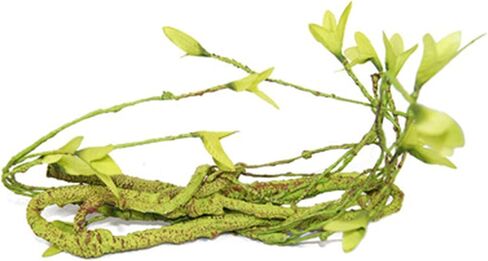 Reptile Climbing Branch Decor, Pet Box Plant Landscape Rattan Vine for Turtle Tank Greenery, Bendable Jungle Vines (A Style) in Saudi Arabia