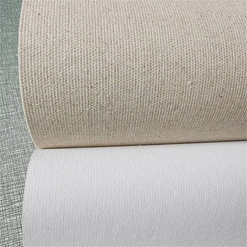 Canvas Roll Acid Free Acrylic Priming 400gsm Linen Blend Medium Texture Painting Canvas 5 Meters Long Roll(170cm Wide) in Saudi Arabia
