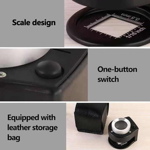 مكبّر 30x عملة معدنية ، مكبّر USB القابل لإعادة الشحن مع 6 مصابيح ، أداة للمجوهرات المعدنية المحمولة للعملات المعدنية والمجوهرات والطوابع وفحص العملة in Kuwait