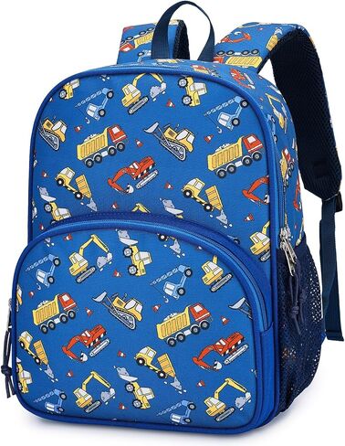 Kasqo Toddler Backpack, Water Resistant Preschool Kids Bookbag Kindergarten Daycare Schoolbag for Boys and Girls 3-6 Years,Black Dinosaur in Kuwait