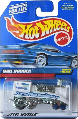 Mattel Hot Wheels Rail Rodder ، White #1043 in Kuwait