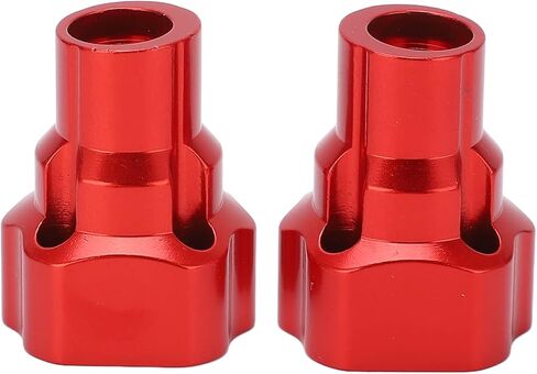 RC Rear Axle Cover Bushing Aluminum Alloy High Strength Wear Resistant Lightweight Durable Replacement Part for Losi LMT 1/8 RC Truck 2Pcs 37x30mm (Silver) in Saudi Arabia