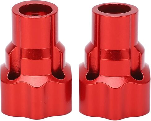 RC Rear Axle Cover Bushing Aluminum Alloy High Strength Wear Resistant Lightweight Durable Replacement Part for Losi LMT 1/8 RC Truck 2Pcs 37x30mm (Silver) in Saudi Arabia