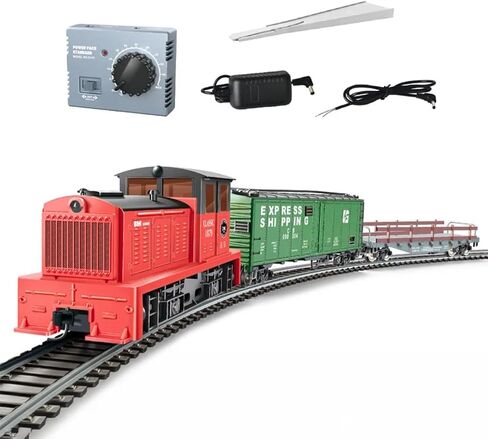 مجموعة طراز RC Train Model ، 1/87 HO SCALE MDT MDT Internal Crepustion Engine Model With Carriates and Long Home ، Great STEM GIFTS و DESCETICAL in Kuwait