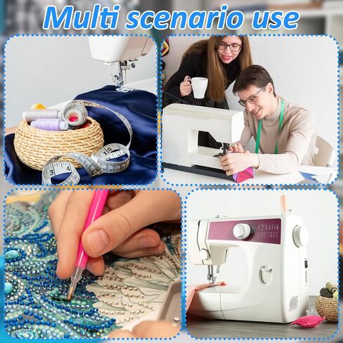 8 Pcs Sew Project Bags 18 x 13 Inch Quilting Craft Organizer Storage Bags with Handle and Pocket Large Sew Quilting Mesh for Quilters Knitting Stitching Crafter in Saudi Arabia