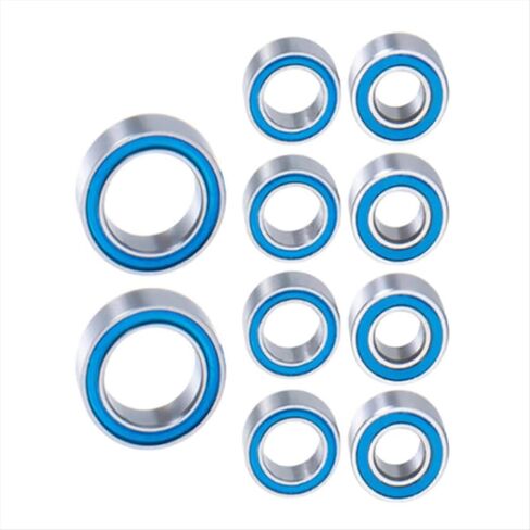 Compatible with Traxxas for TRX4M 1/18 RC Car Upgrades Modification Parts Accessories 22PCS Rubber Sealed Ball Bearing Kit RC Assortment in Saudi Arabia