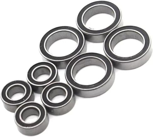 RC Parts متوافقة مع HSP 102068 02138 02139 02079 02080 94122 94123 94107 94111 94155 1/10 RC CAR Parts Ball Bearings (Black) in Kuwait
