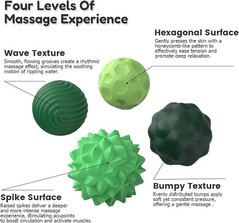Silicone Sensory Fidget Toys Adults - 4pcs Textures Magnetic Ball Toy, Quiet Fidget Toys for Autism ADHD Stress Anxiety Relief, Office Classroom Gadgets, Stocking Stuffers for Women Men Gifts (Large) in Kuwait