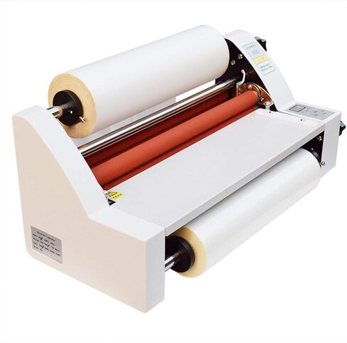 آلة LARAATOR مع 17 "لفة فيلم" ، آلة التصفيح الباردة الساخنة/آلة التصفيح الحرارية ذات الوجهين المزدوج للمكاتب المدرسية الاستخدام التجاري 110 فولت in Kuwait