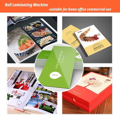 آلة LARAATOR مع 17 "لفة فيلم" ، آلة التصفيح الباردة الساخنة/آلة التصفيح الحرارية ذات الوجهين المزدوج للمكاتب المدرسية الاستخدام التجاري 110 فولت in Kuwait