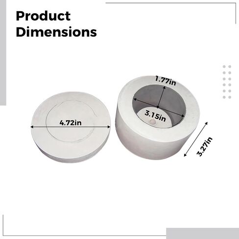Microwave Fling Mini for Glass Thoring and Pottery ، Heat 1200 درجة مئوية ، تصميم الألياف الخزفية المدمجة ، مثالية لـ Crafts DIY ، التشغيل السريع والسهل للاستخدام المنزل in Saudi Arabia