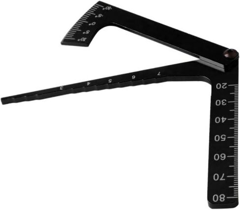 Zezefufu 3 in 1 Up Camber Gauge Tool Set Aluminium Sploy for 1/8 1/10 RC Car Truck New in Saudi Arabia