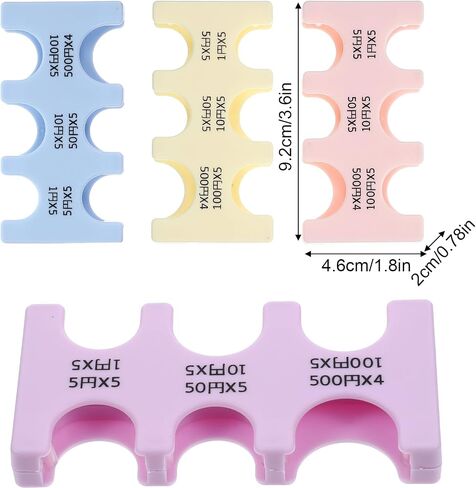 4pcs Japanese Yen Coin Holders, Japanese Coins Organizer Dispenser Hard Case 6 Slots Portable Storage Rectangle Plastic Coin Stand Sorter Collection Purse Travel Car(Blue,Purple,Yellow,Pink) in Saudi Arabia