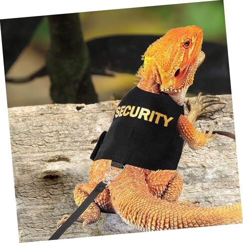 Totority قابلة للتعديل ملتحي Dragon Lizard Harness للزواحف الصغيرة و Geckos Escap in Kuwait