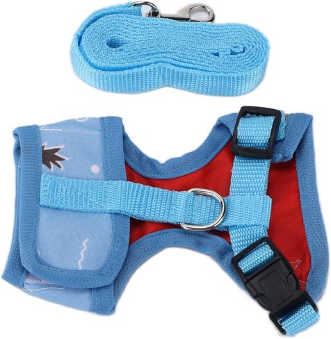 Generic Chicken Leash, Breathable Mesh Training Harness and Leas Adjustable Strap Outdoor Training Traction Rope Chicken Harness Duck for Duck Goose Hen Small Pets (#3) in Kuwait